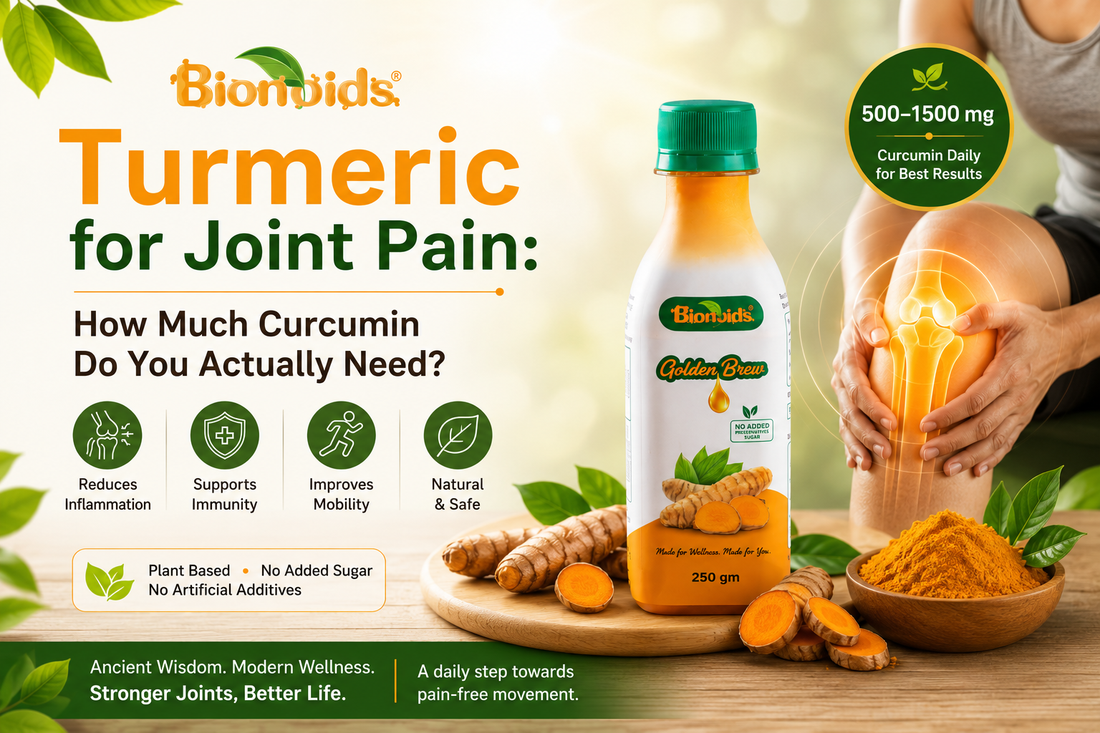 Turmeric for Joint Pain: How Much Curcumin Do You Actually Need for Real Results?