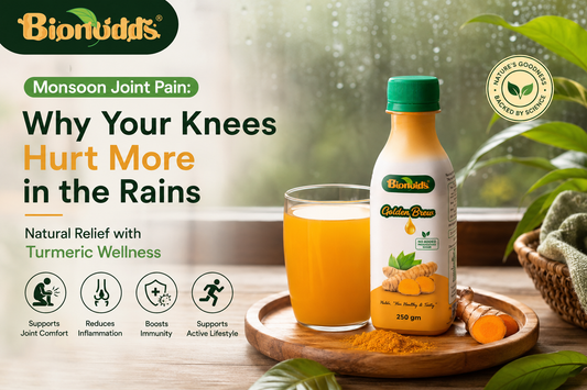 Monsoon Joint Pain: Why Your Knees Hurt More in the Rains and How Turmeric Can Help Naturally