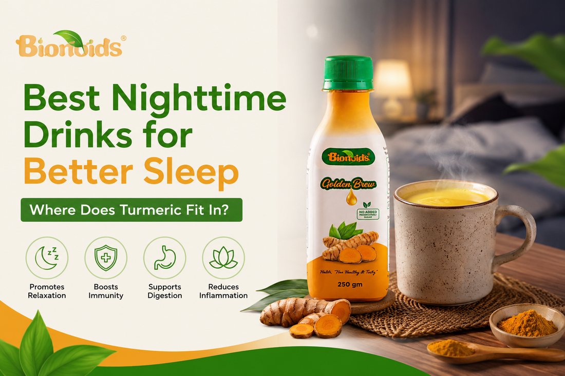 Best Nighttime Drinks for Better Sleep: Where Does Turmeric Fit In?